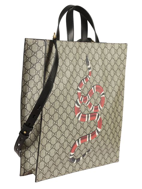 gucci snake tote bag